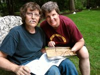 Joe2013-5  Joe and Ann Marie review their new "Line In The Sand".