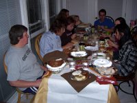 100 1004  Left clockwise to right: Ann Marie, Joe, Candy, April, Little Darren, Darren, unseen Vivian, Holly and Jenny.